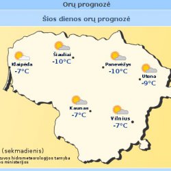 2013 01 13, Anot LHMT šiandien giedra