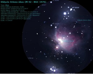 Oriono Ūkas (M42)